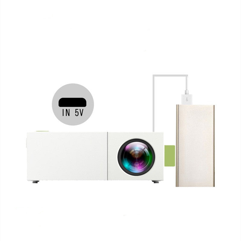 YG310 Mini LED Home Projector - HD Portable Home Theater