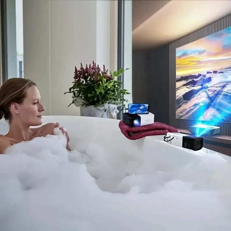 VividView Mini HD Projector - 3000+ Lumens Portable Home Theater