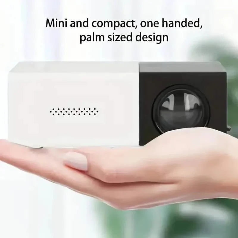 VividView Mini HD Projector - 3000+ Lumens Portable Home Theater