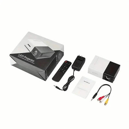 VividView Mini HD Projector - 3000+ Lumens Portable Home Theater
