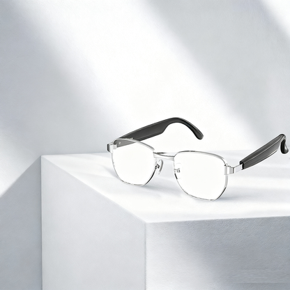 HY-C8 AI Smart Translation Glasses with Bluetooth Earphones