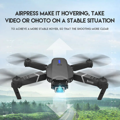 4K HD Dual Camera RC Drone - WiFi FPV Foldable Quadcopter