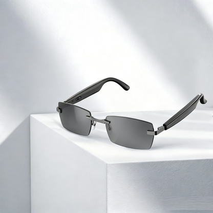 HY-C8 AI Smart Translation Glasses with Bluetooth Earphones