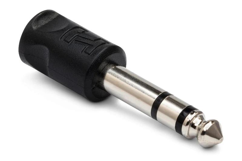 Hosa 3.5 mm TRS to 1/4 in TRS Adaptor