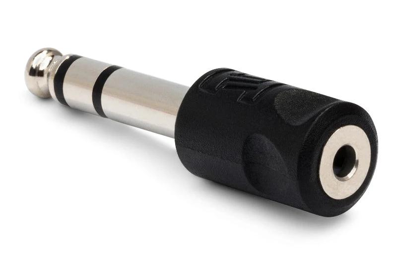 Hosa 3.5 mm TRS to 1/4 in TRS Adaptor