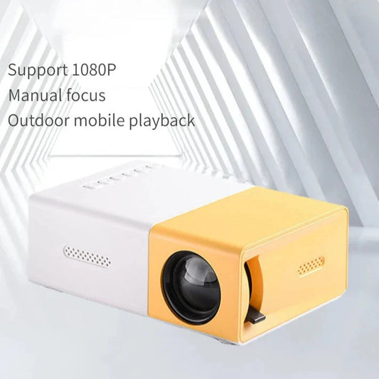Mini Portable Smart 720P Projector - Compact Home Theater Projector