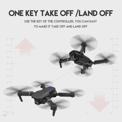 4K HD Dual Camera RC Drone - WiFi FPV Foldable Quadcopter