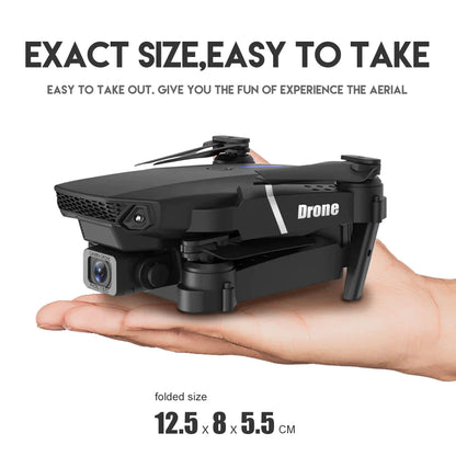 4K HD Dual Camera RC Drone - WiFi FPV Foldable Quadcopter