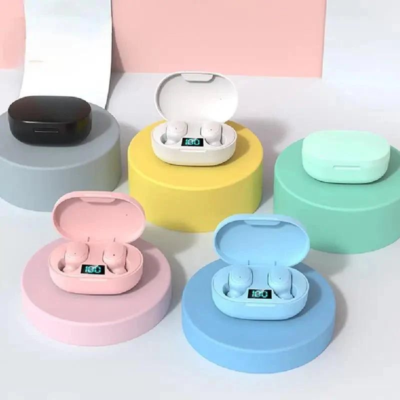 Bluetooth 5.0 Wireless Earbuds with LED Display - True Wireless Earphones