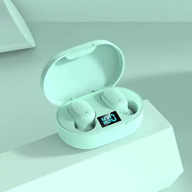 Bluetooth 5.0 Wireless Earbuds with LED Display - True Wireless Earphones