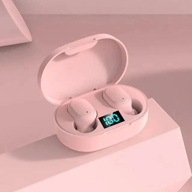 Bluetooth 5.0 Wireless Earbuds with LED Display - True Wireless Earphones