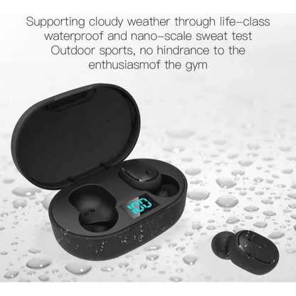 Bluetooth 5.0 Wireless Earbuds with LED Display - True Wireless Earphones