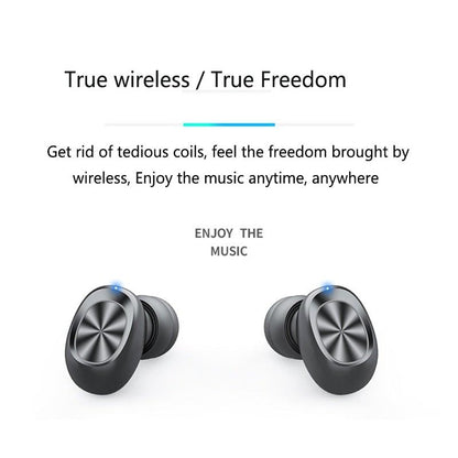 Bluetooth Wireless Earphones with Microphone - Noise Cancelling Headphones
