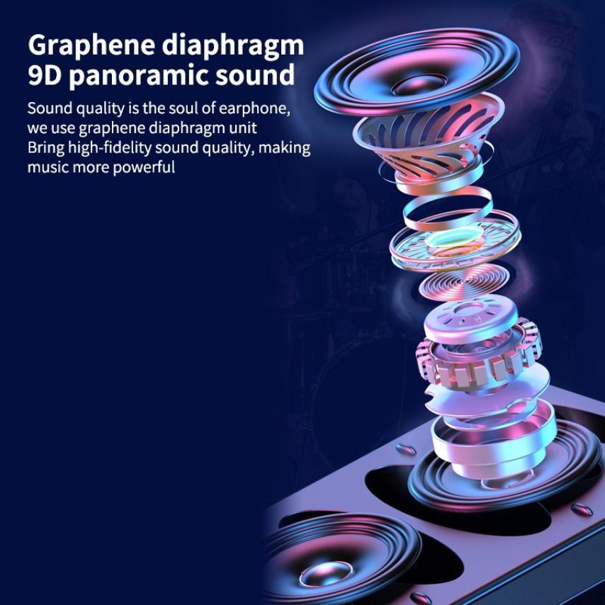 Bluetooth Wireless Earphones with Microphone - Noise Cancelling Headphones