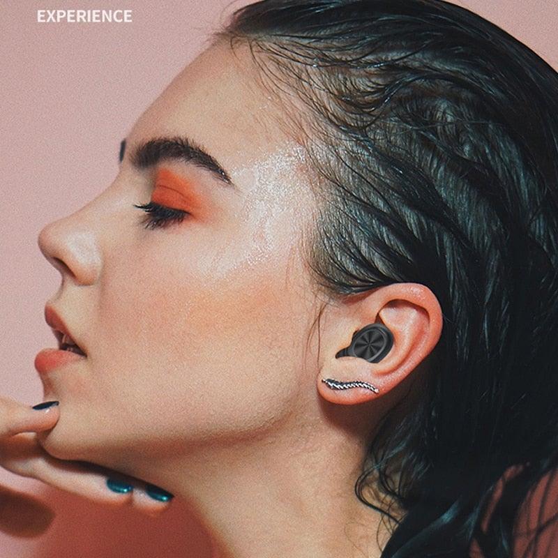 Bluetooth Wireless Earphones with Microphone - Noise Cancelling Headphones