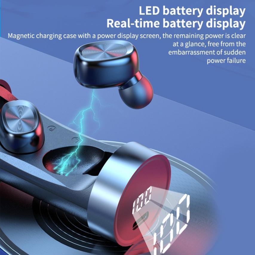 Bluetooth Wireless Earphones with Microphone - Noise Cancelling Headphones