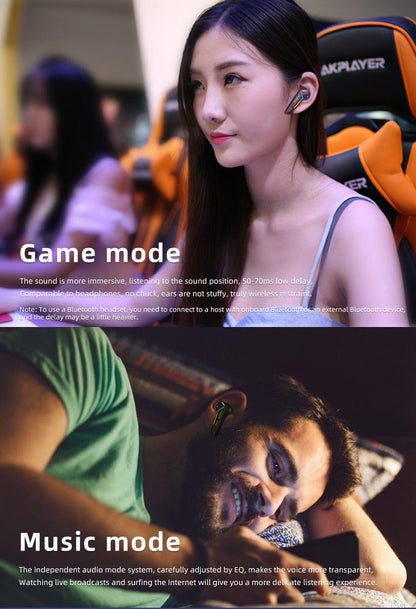 Wireless Gaming Earbuds with Mic – Low Latency Bluetooth Headphones