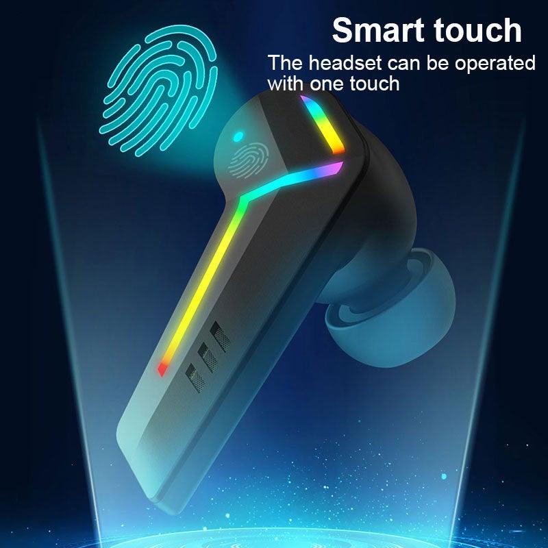 Wireless Gaming Earbuds with Mic – Low Latency Bluetooth Headphones
