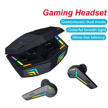 Wireless Gaming Earbuds with Mic – Low Latency Bluetooth Headphones