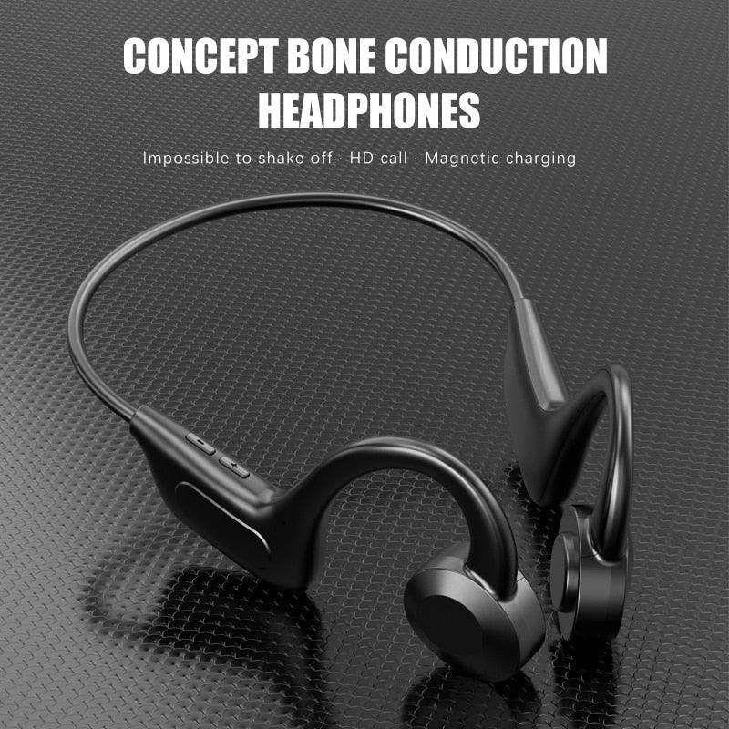 Waterproof Bluetooth Wireless Earbuds - Sport Headset with Mic