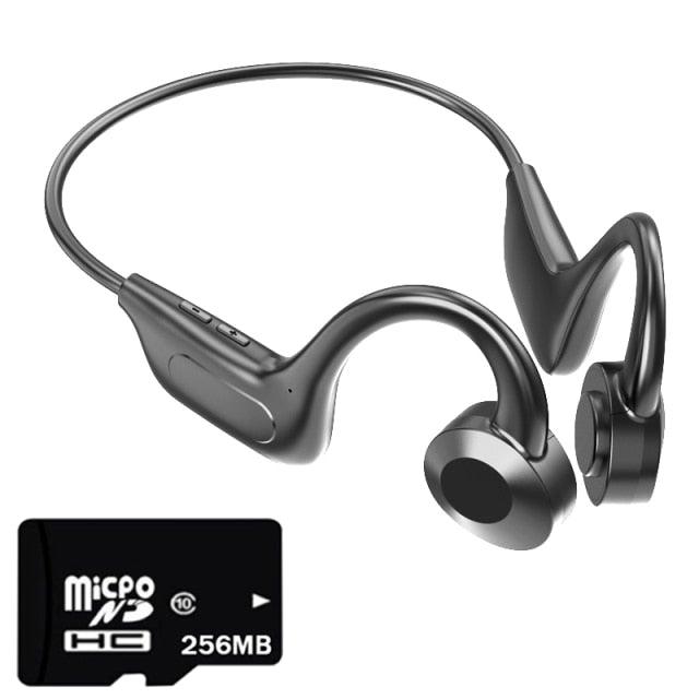 Waterproof Bluetooth Wireless Earbuds - Sport Headset with Mic