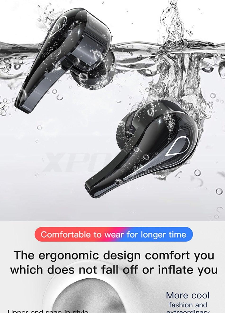 Luxury Bluetooth Headphones with Mic - Premium Wireless Earphones