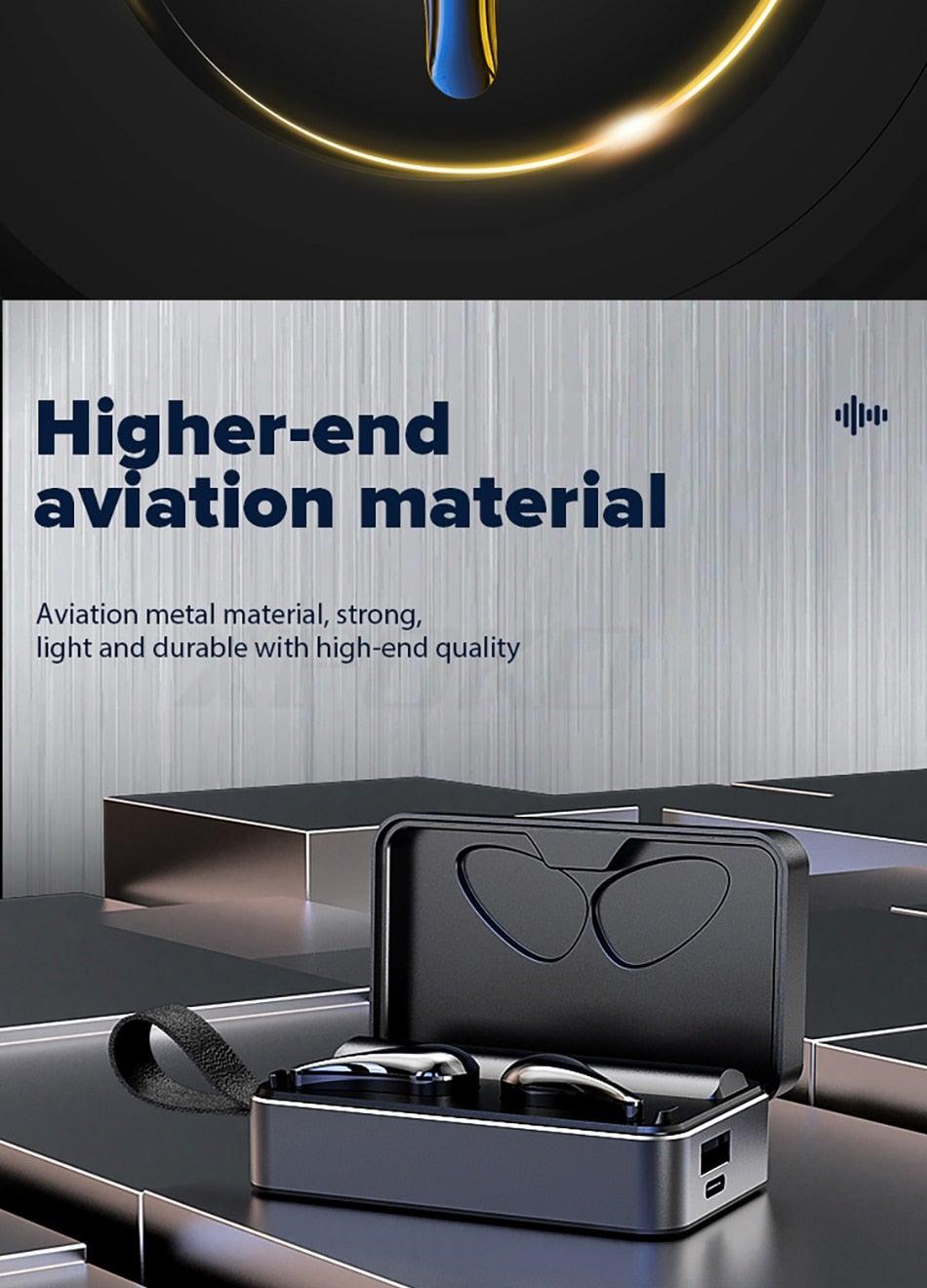 Luxury Bluetooth Headphones with Mic - Premium Wireless Earphones
