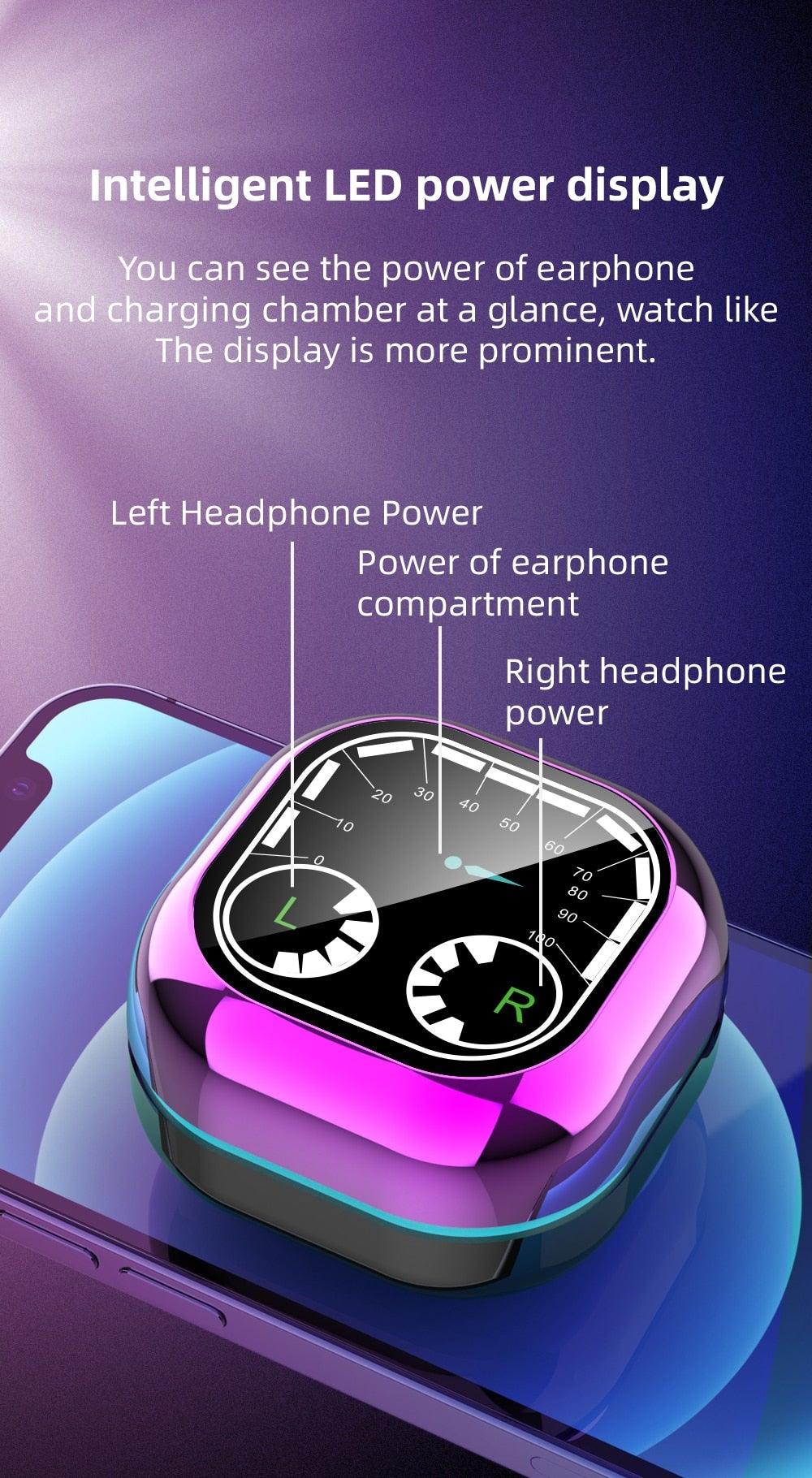 Sports Wireless Headphones - Wearable Bluetooth Music Player