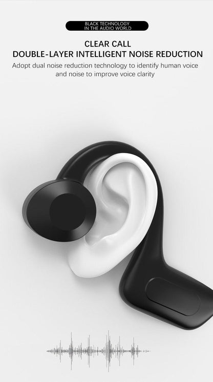 Waterproof Bluetooth Wireless Earbuds - Sport Headset with Mic