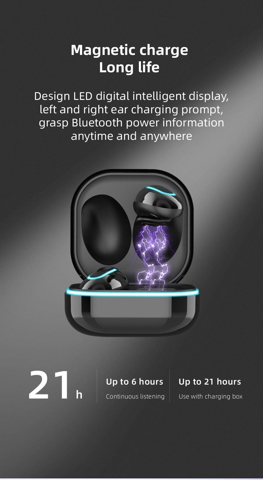 Sports Wireless Headphones - Wearable Bluetooth Music Player